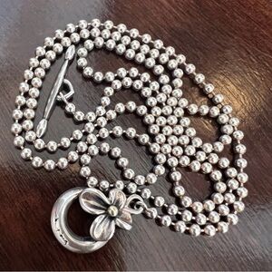 ann king sterling silver chain necklace 24 inches